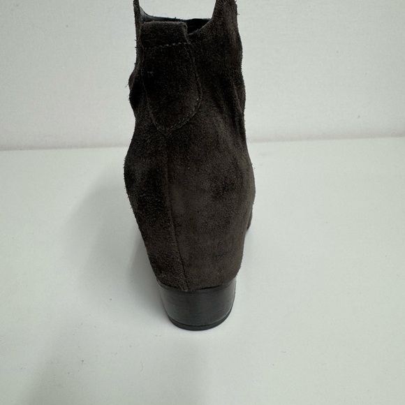 Sigerson Morrison Pointed Toe Brown Suede Boots Size 6.5 - Picture 9 of 13